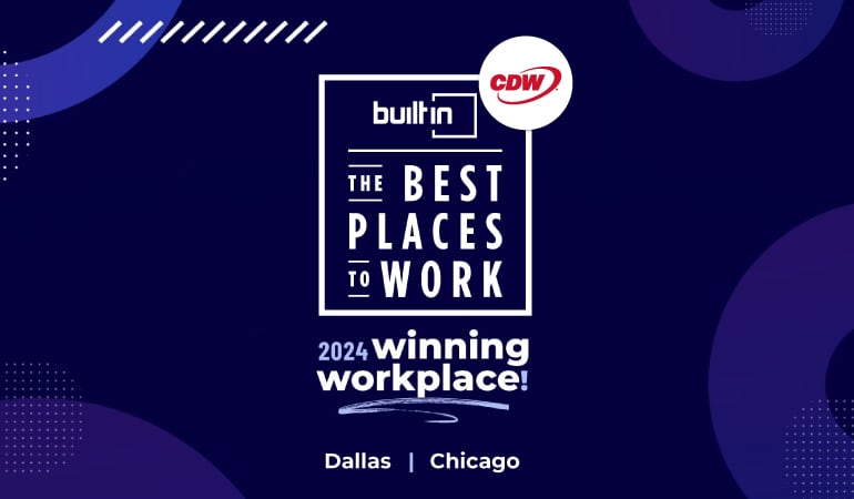 CDW Recognized Among Best Places to Work for Tech Professionals