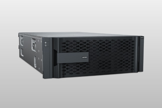 Lenovo ThinkSystem storage.