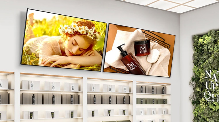 LG Electronics UHD Display Meeting in Office