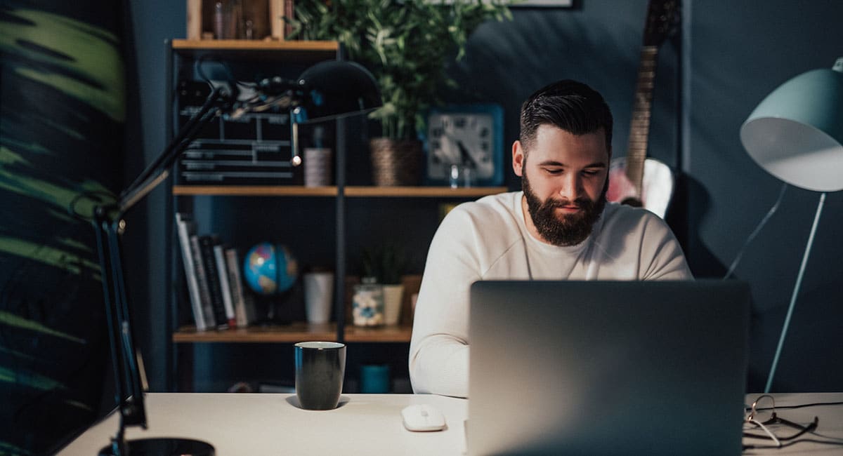 man-at-desk