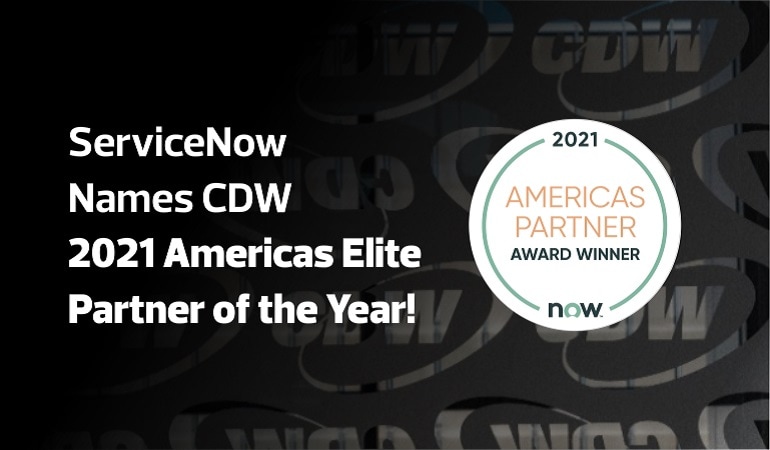 ServiceNow names CDW  Americas Elite Partner of the Year