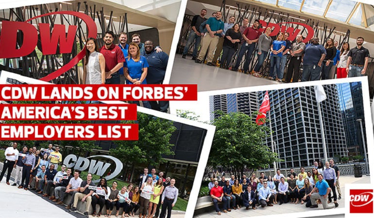 CDW named to Forbes' America's Best Employers List