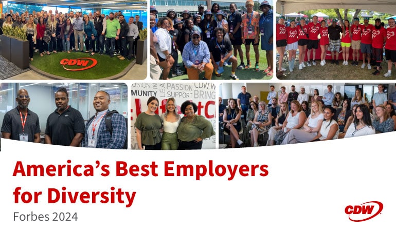 CDW Recognized Among America’s Best Employers for Diversity 