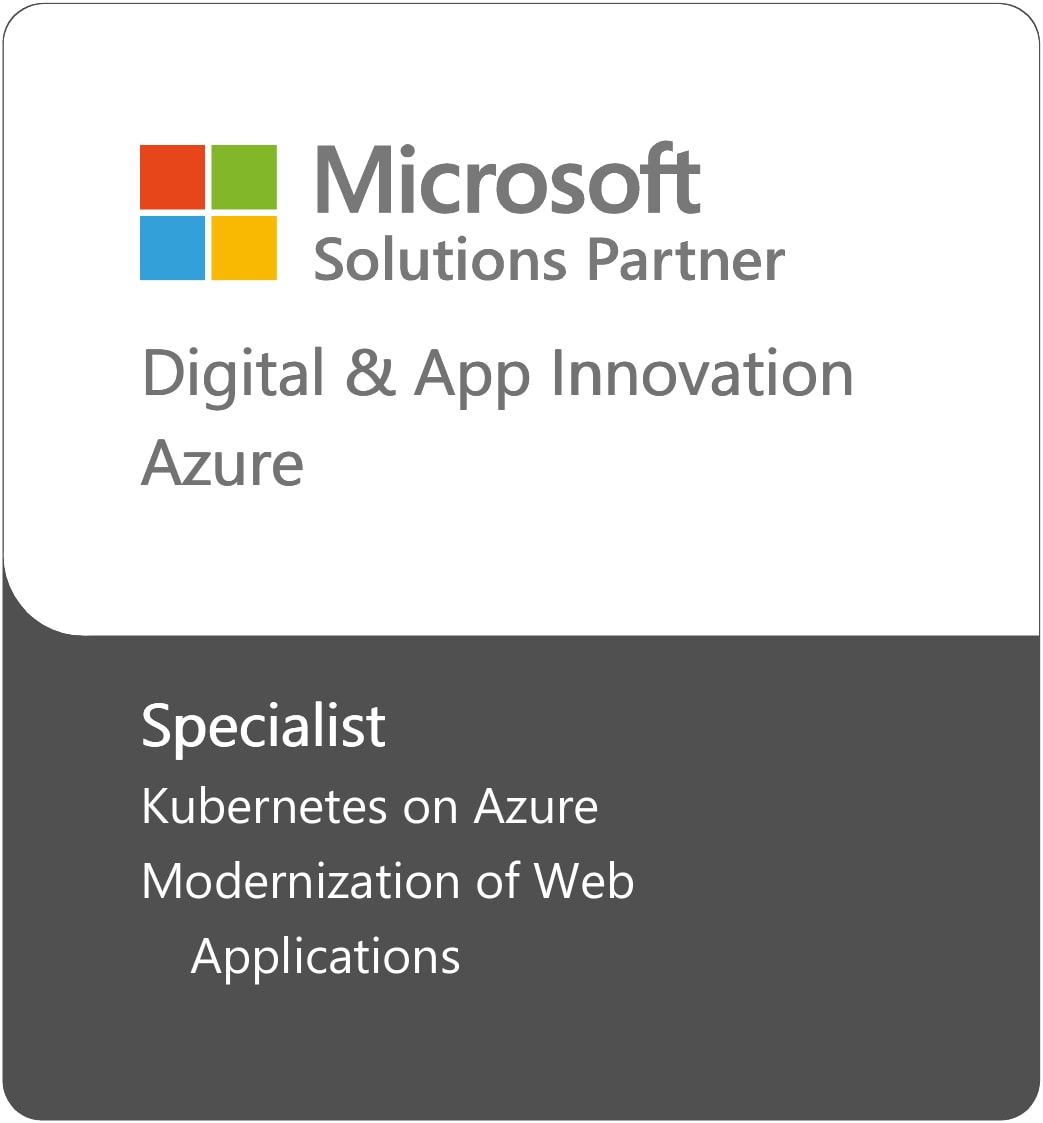 Microsoft Solutions Partner Badge Digital & App Innovation Azure