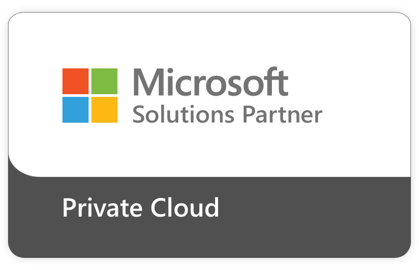 Microsoft Badge Solutions Partner Private Cloud