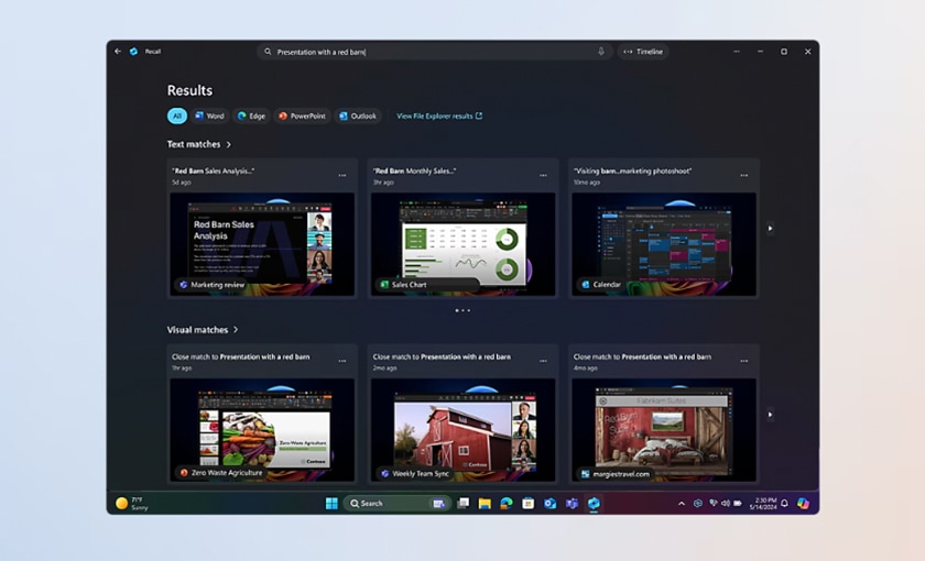 thumbnail image of a desktop screen shot for Microsoft Copilot