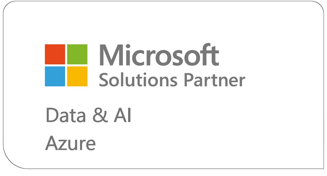 Microsoft Solutions Partner Badge for Data & AI and Azure