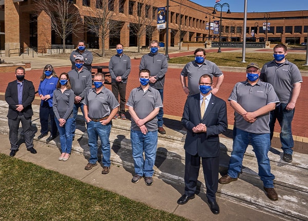 John Rathje and the IT team at Kent State University