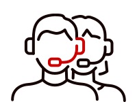 Support graphic icon