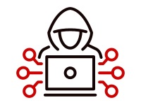 Data Breach Graphic Icon