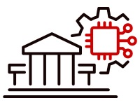 Government Infrastructure Graphic Icon