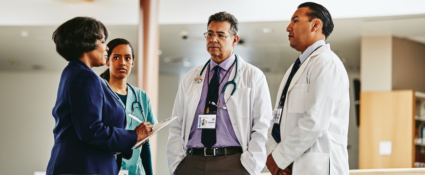 hospital clinicians IT support workstation collaboratio