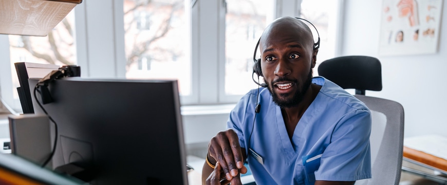telehealth video consultation team