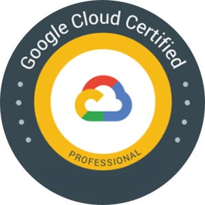 Google Cloud Certified Professional Badge