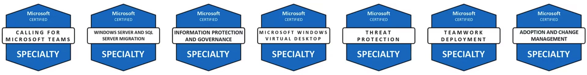 microsoft certified specialty