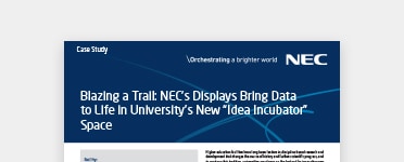NEC Creates "Idea Incubator" Space for the University of Washington