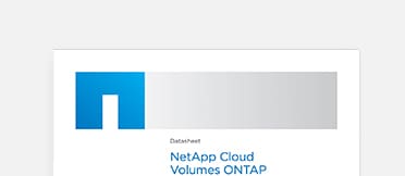 Learn more about NetApp Cloud Volumes ONTAP