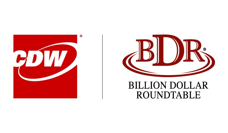 CDW and Billion Dollar Roundtable logo lockup