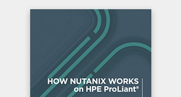Read the definitive guide to Nutanix enterprise cloud on HPE ProLiant servers