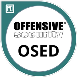 CDW Offensive Security Exploit Developer OSED Certification