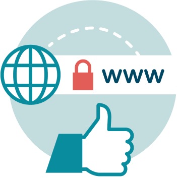 Person using a computer to work remotely