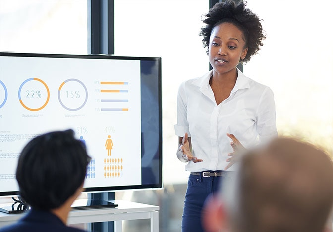 Shot of creative employees working late in the office