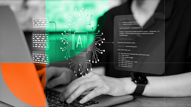 abstract AI technology image for Proofpoint