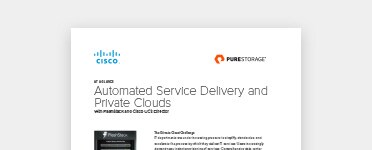 Automated service delivery and private cloud overview