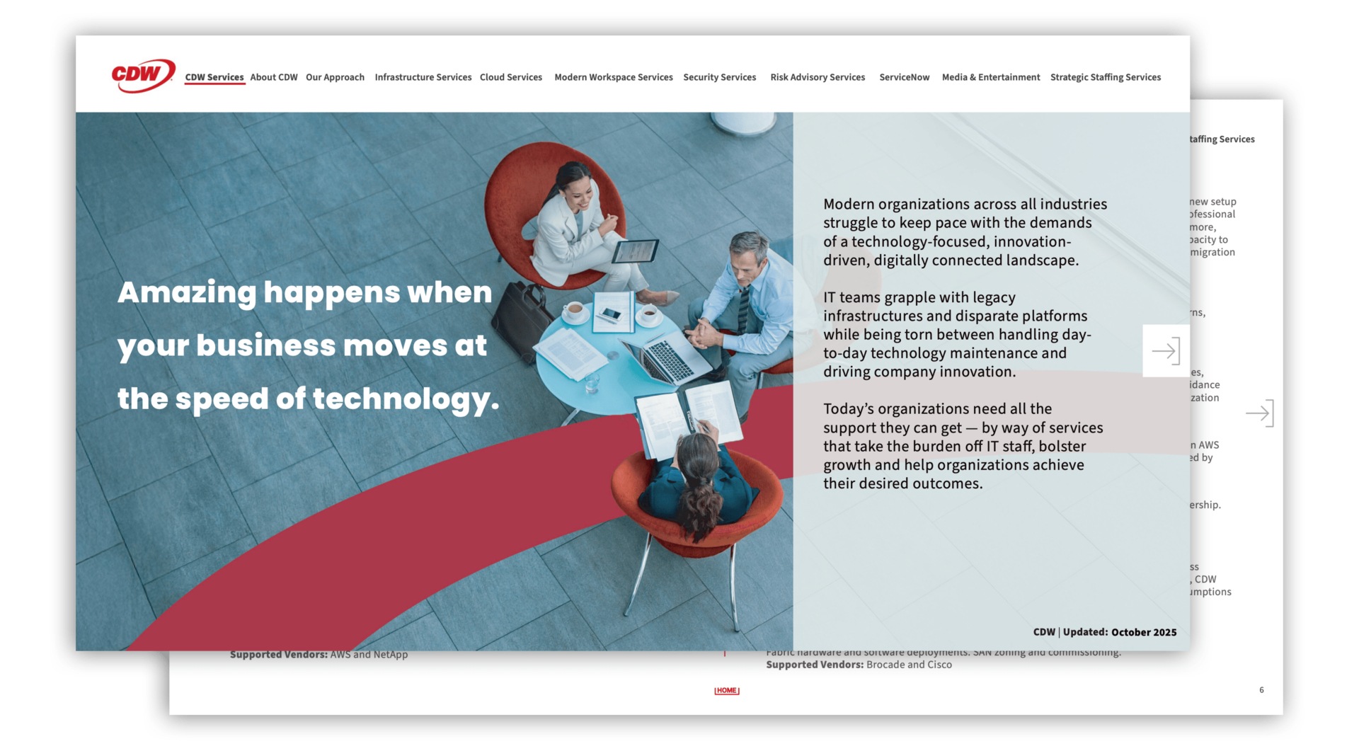 CDW Canada IT Services Catalogue