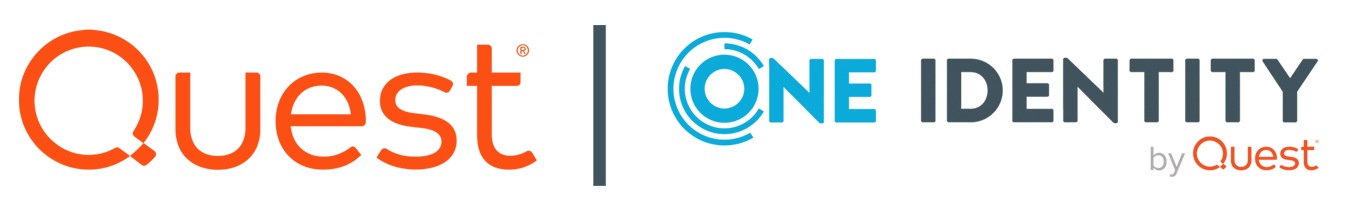 Quest and One Identity by Quest co-branded logo