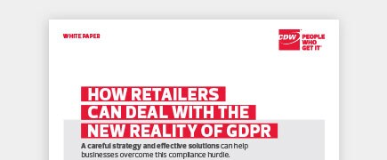 Image preview of White Paper: How Retailers Can Deal with the New Reality of GDPR