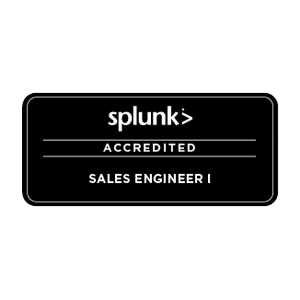 Splunk Accredited Sales Engineer I