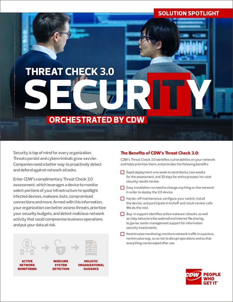 Preview of  Threat Check 3.0  Solution Spotlight