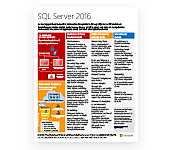 SQL Server 2016 Datasheet
