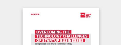 PDF OPENS IN A NEW WINDOW - Image preview of White Paper: Overcoming the Technology Challenges of Startups