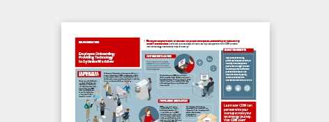 PDF OPENS IN A NEW WINDOW - Image preview of Solution in Action: Tech for Optimizing Workflow in Employee Onboarding