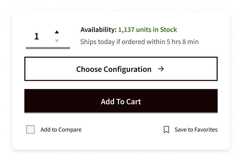 CDW.com Product Stock Status