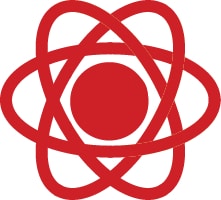El diseño del icono del método The CDW Way incluye tres anillos entrelazados con un círculo central completo.