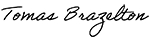 Signature de Tomas Brazelton