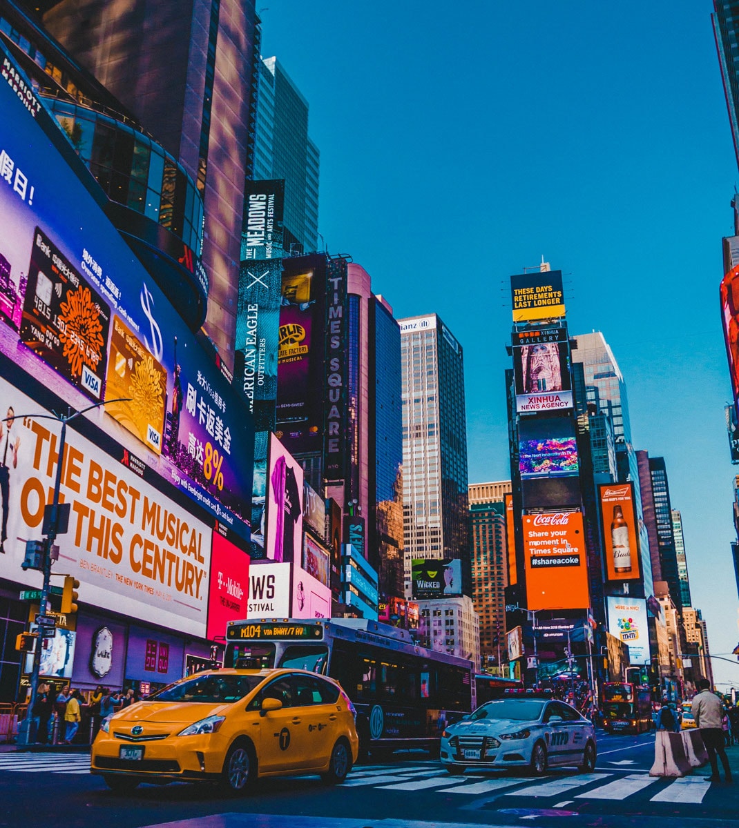 Digital Billboards at Times Square, New York